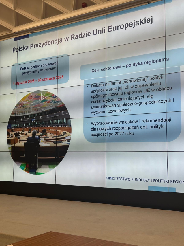 Polska Prezydencja w Radzie Unii Europejskiej,1 stycznia 2025-30 czerwca 2025.