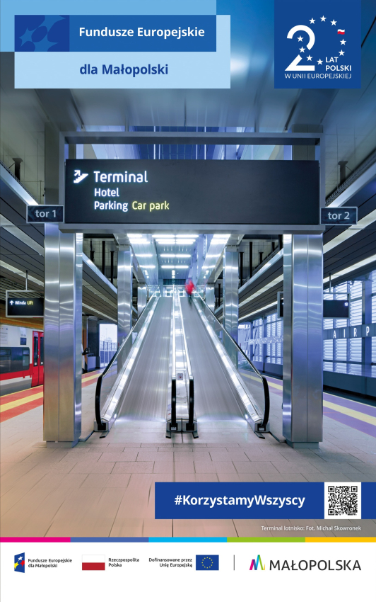 Terminal na lotnisku w Balicach