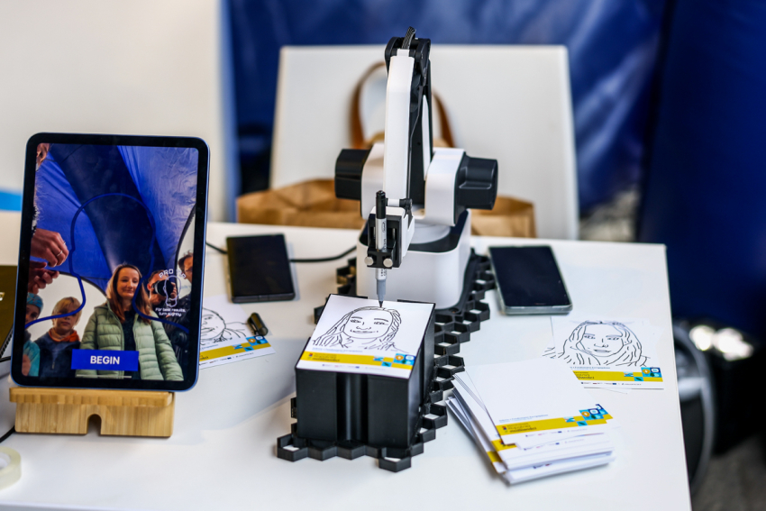 Nowoczesna drukarka.