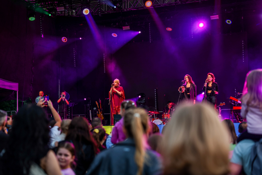 Koncert Ani Dąbrowskiej.