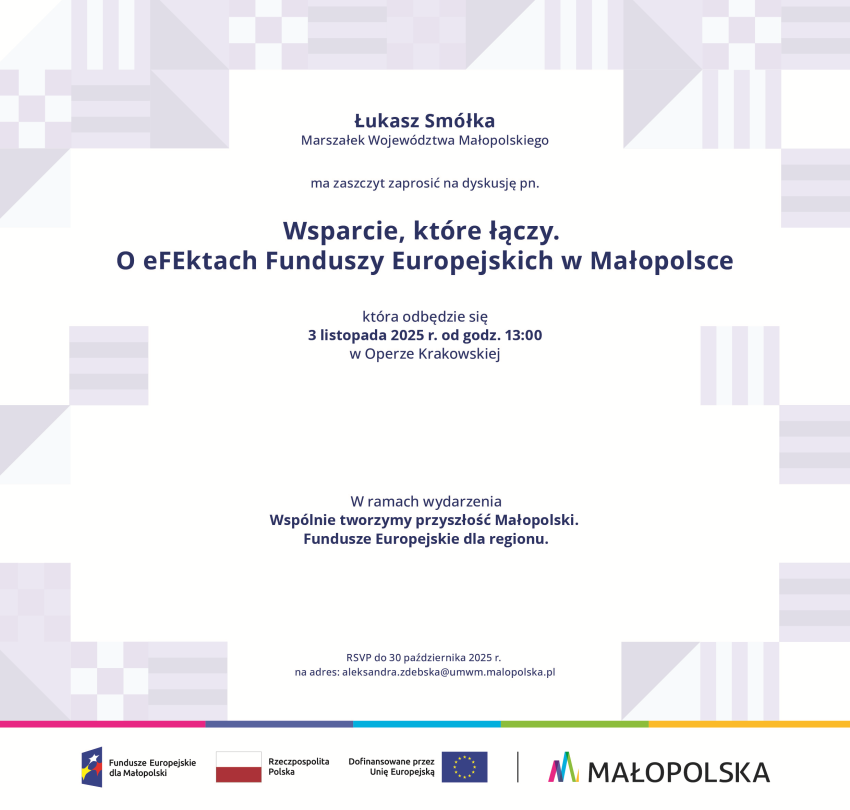 Zaproszenie wnętrze.