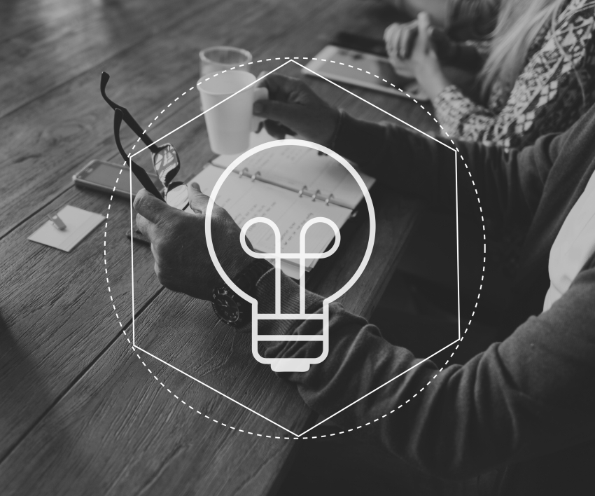 Symbol żarówki jako pomysł.