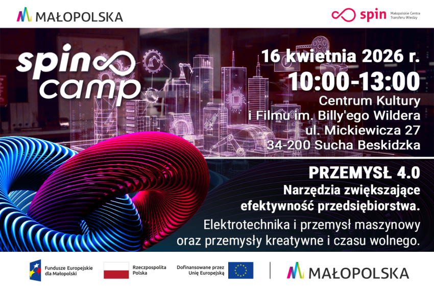 Plakat z informacją o wydarzeniu.