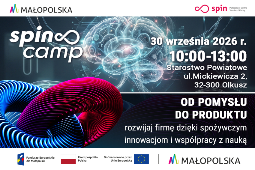 SpinCamp 30 września, godzina 10:00-13:00.
