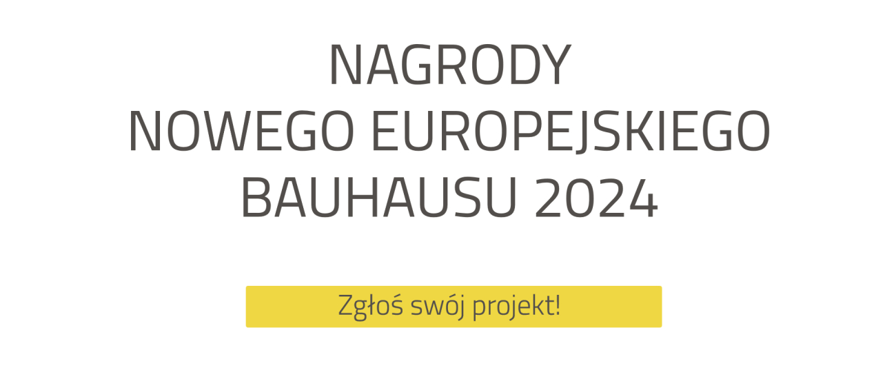 Nagrody nowego europejskiego Bauhausu