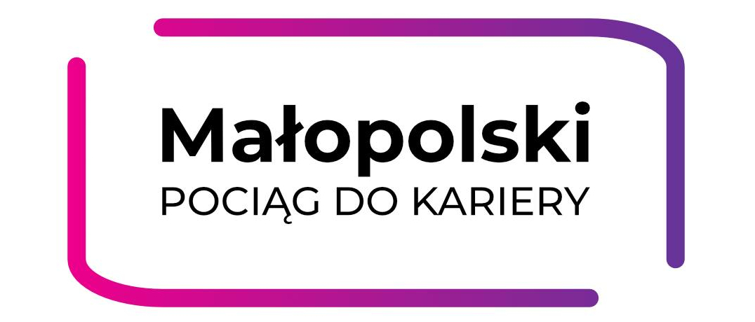 Logotyp Małopolski Pociąg do kariery