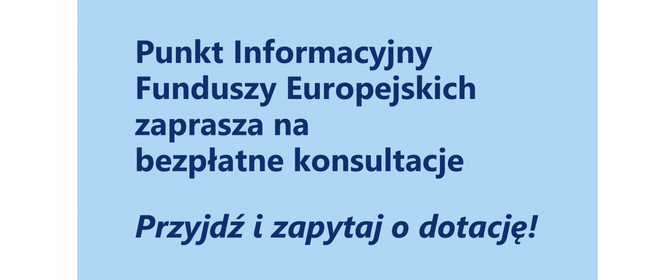 Plakat z informacją o wydarzeniu.