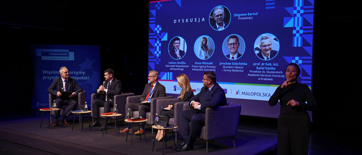 Uczestnicy dyskusji.