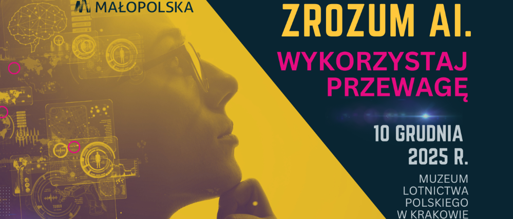 Plakat z informacją o wydarzeniu.