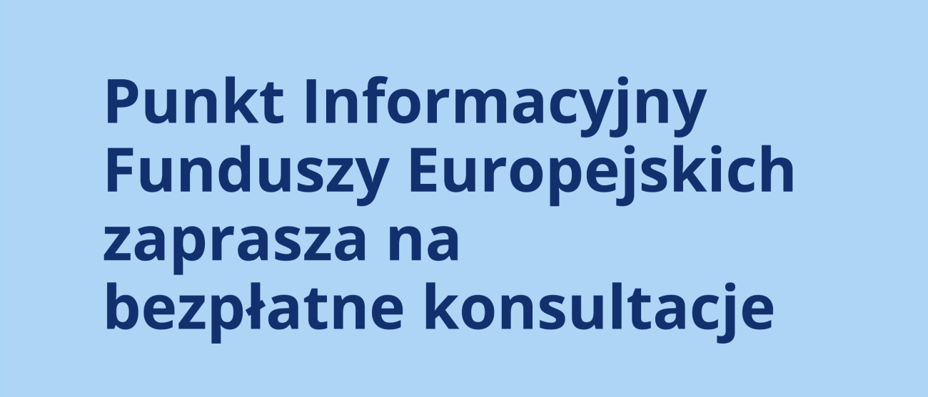 Plakat z informacją o projekcie