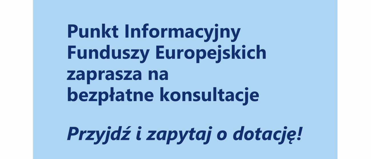 Plakat z informacją o wydarzeniu.