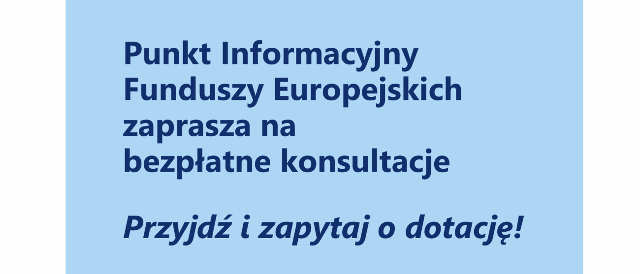 Plakat z informacją o wydarzeniu.