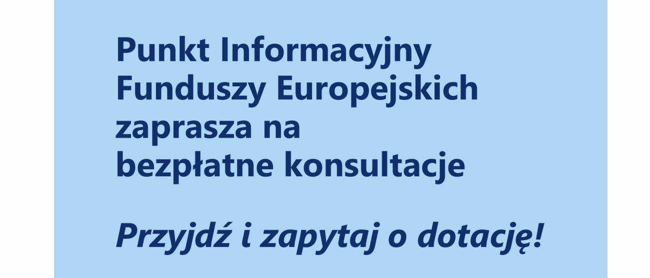 Plakat z informacją o wydarzeniu.