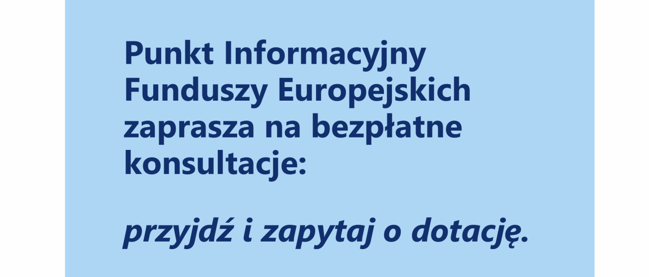Plakat z informacją o wydarzeniu.