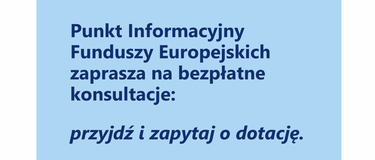 Plakat z informacją o wydarzeniu.