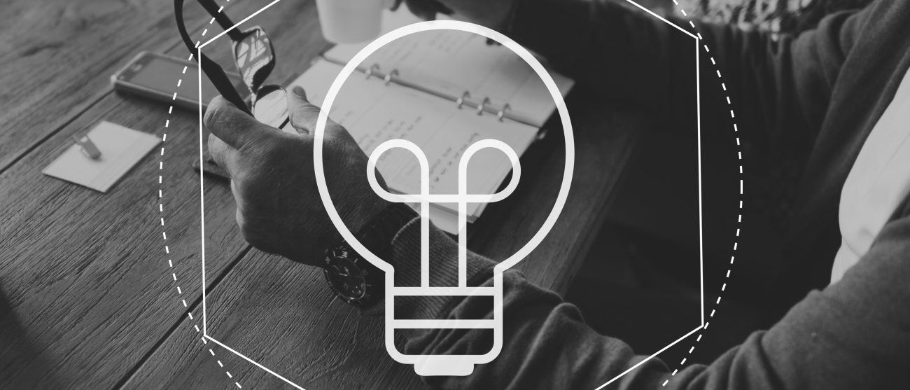 Symbol żarówki jako pomysł.