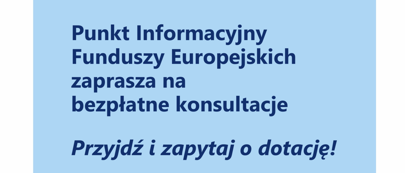 Plakat z informacją o wydarzeniu.