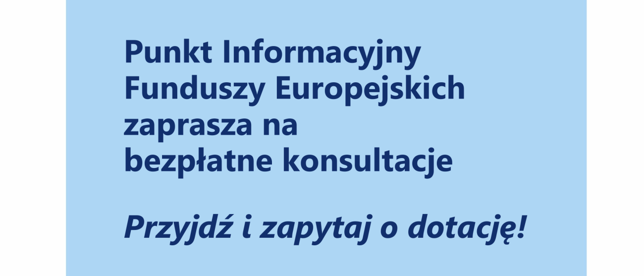 Plakat z informacją o wydarzeniu.