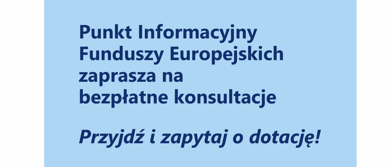 Plakat z informacją o wydarzeniu.