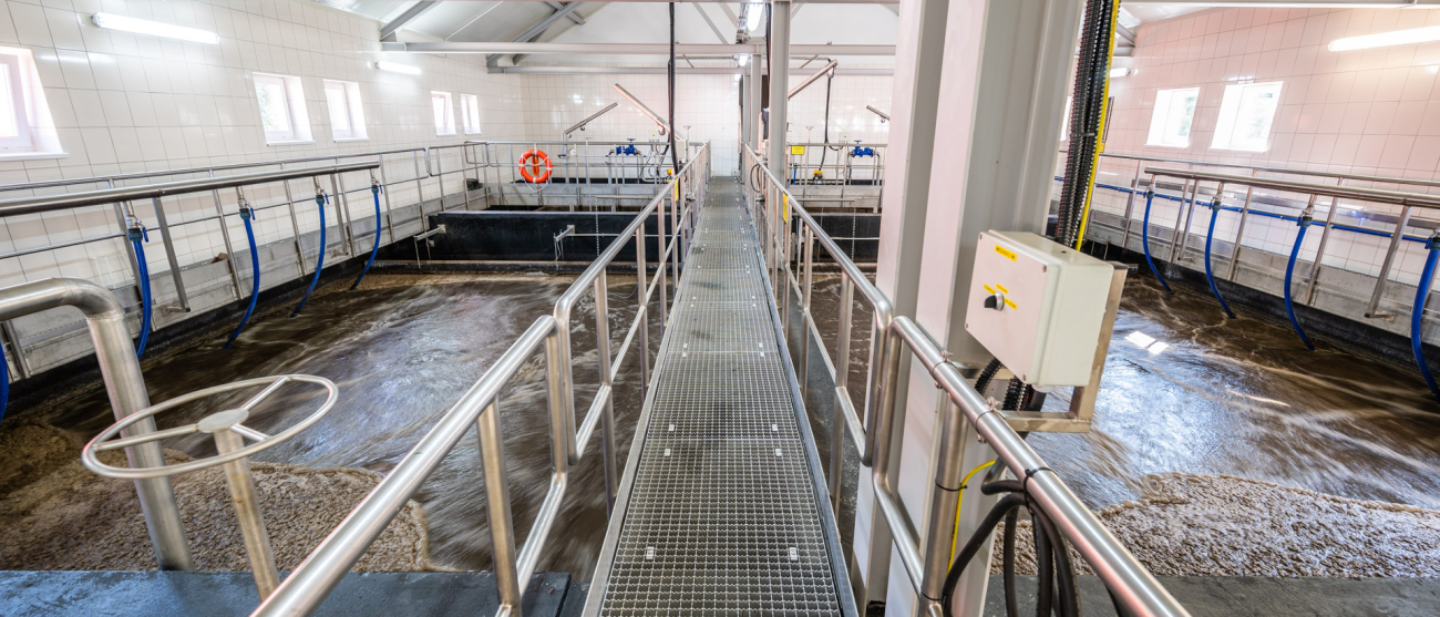 Oczyszczalnia ścieków.