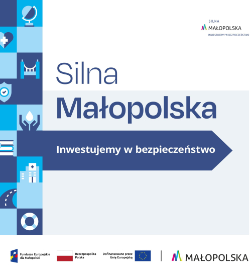 Silna Małopolska. Inwestujemy w bezpieczeństwo - okładka.